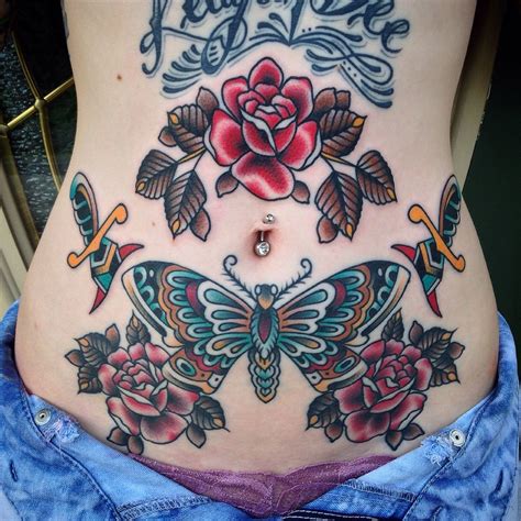 Stomach tattoos for females - May 4, 2023 · Here are some stunning waist tattoo ideas that will make you want to show off your ink: 1. Floral Waistband – A flowery pattern around the midsection is an elegant and timeless design choice. Whether it’s roses, daisies, or lilies, this look gives a delicate touch of femininity that won’t ever go out of style. 2. 
